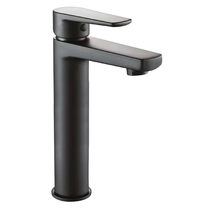 Miscelatore lavabo alto nero con piletta Green Morini Miscelatore lavabo alto nero con piletta Green Morini Echome Laatste Versie
