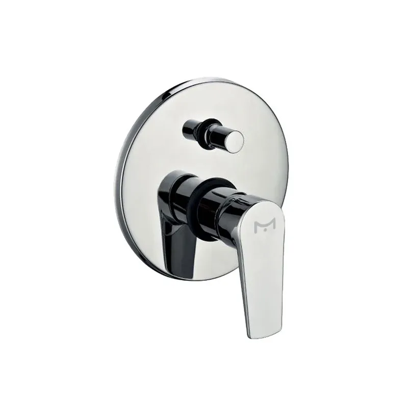Miscelatore doccia cromato ad incasso con deviatore Green Morini Miscelatore doccia cromato ad incasso con deviatore Green Morini Echome Meest Verkocht