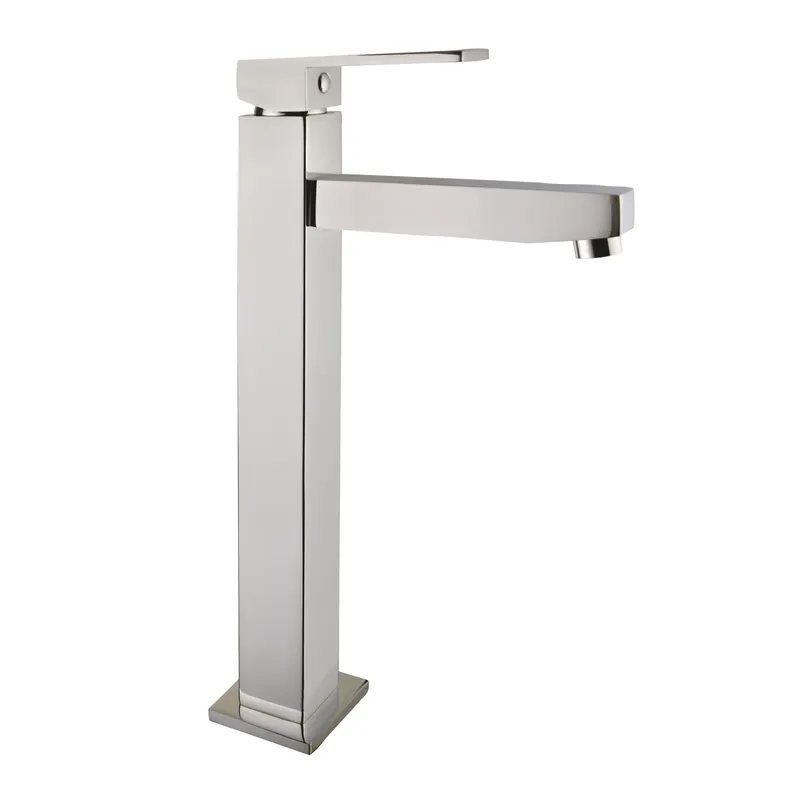 Direct Beschikbaar Miscelatore lavabo monocomando cromato alto con piletta Silene Miscelatore lavabo monocomando cromato alto con piletta Silene Echome