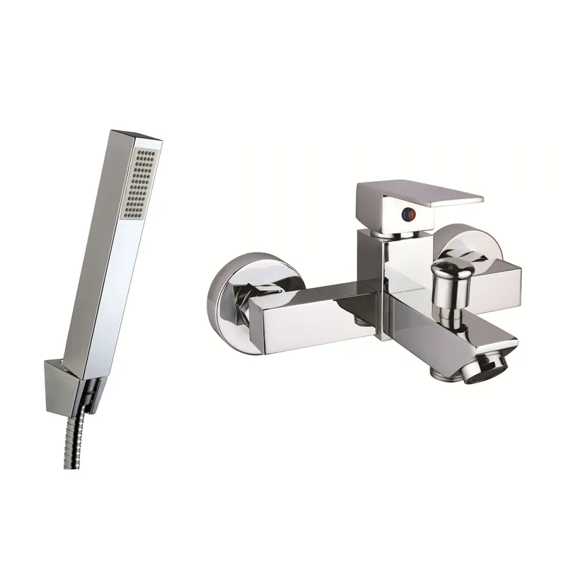 Miscelatore vasca monocomando cromato con doccetta Silene Miscelatore vasca monocomando cromato con doccetta Silene Echome Superprijs
