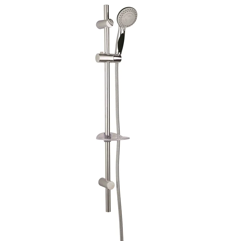 Dagaanbieding Saliscendi doccia cromato regolabile a cascata con 2 funzioni Kasha Saliscendi doccia cromato regolabile a cascata con 2 funzioni Kasha Echome