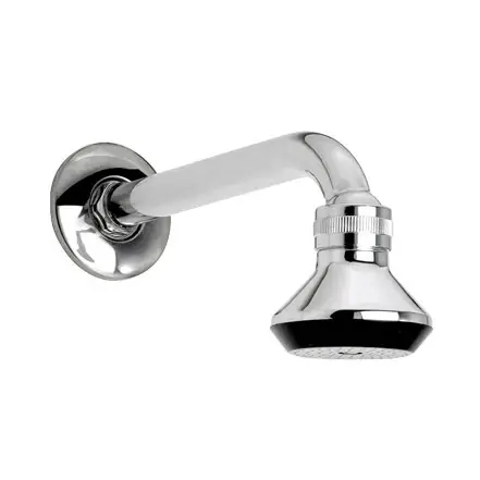 Hete Deal Braccio doccia con soffione e rosone Economico De Borri Braccio doccia con soffione e rosone Economico De Borri Echome