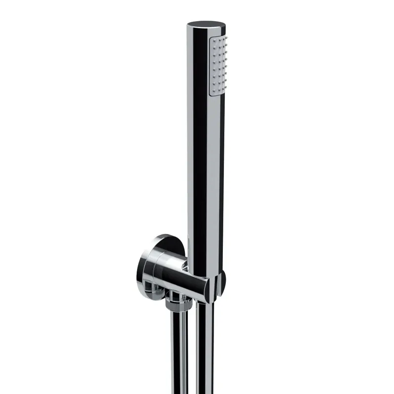 Veilige Betaling Kit doccia con attacco tondo cromato Shower Program Teorema Kit doccia con attacco tondo cromato Shower Program Teorema Echome