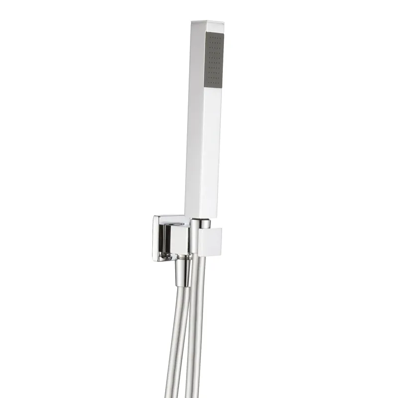 Weekendaanbieding Kit doccia con attacco quadrato cromato Square Morini Kit doccia con attacco quadrato cromato Square Morini Echome