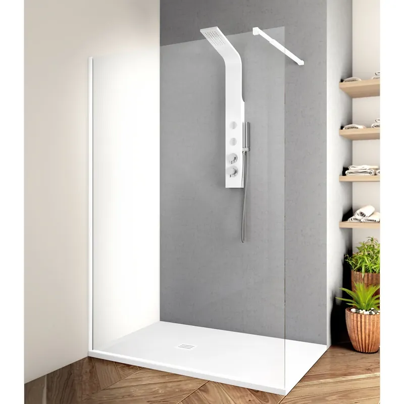 Must-Have Séparé doccia bianco satinato Venezia Séparé doccia bianco satinato Venezia Echome