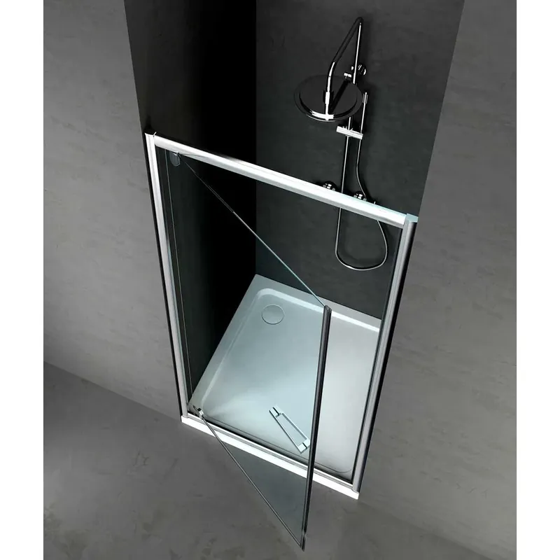 Porta girevole box doccia cromato lucido Gioia Rain Box Porta girevole box doccia cromato lucido Gioia Rain Box Echome Gratis Retour