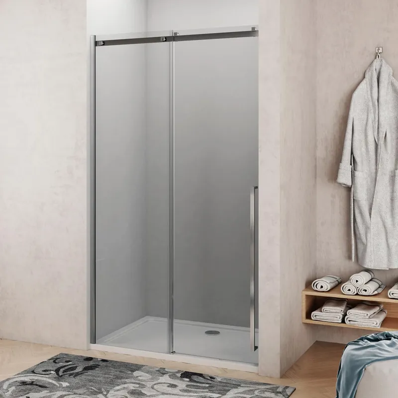 Actieprijs Porta scorrevole box doccia inox spazzolato Verona Porta scorrevole box doccia inox spazzolato Verona Echome
