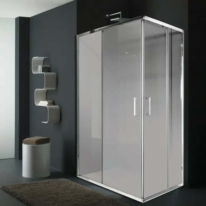 Aanbieding Lato box doccia angolare anta scorrevole Kokis Lato box doccia angolare anta scorrevole Kokis Echome