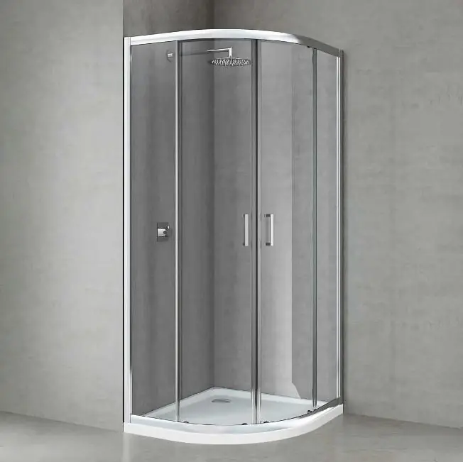 Dagaanbieding Box doccia semicircolare Clackbox Facile Rain Box Box doccia semicircolare Clackbox Facile Rain Box Echome
