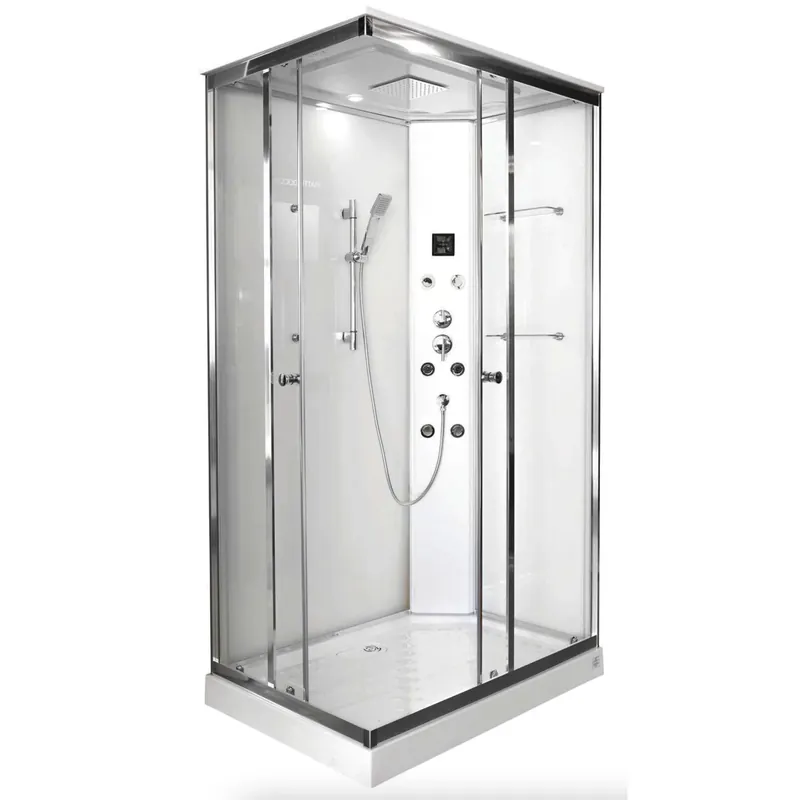 Cabina doccia multifunzione rettangolare Mauda 70x100 cm Lage Kosten