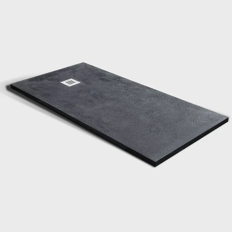 Piatto doccia antracite mineralmarmo Gaia 70x100 cm Gecertificeerd