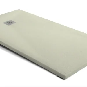 Koop Online Piatto doccia sabbia mineralmarmo Gaia 70x100 cm