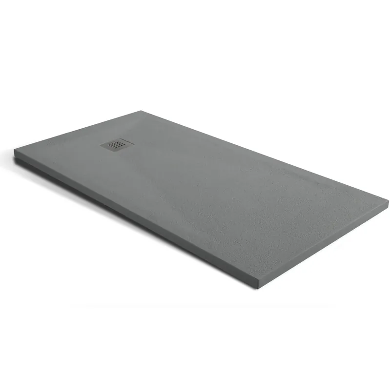 Piatto doccia grigio mineralmarmo Gaia 70x100 cm Express Levering