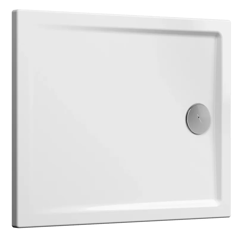 Flitsaanbieding Piatto doccia bianco ceramica Cascade VitrA 80x100 cm
