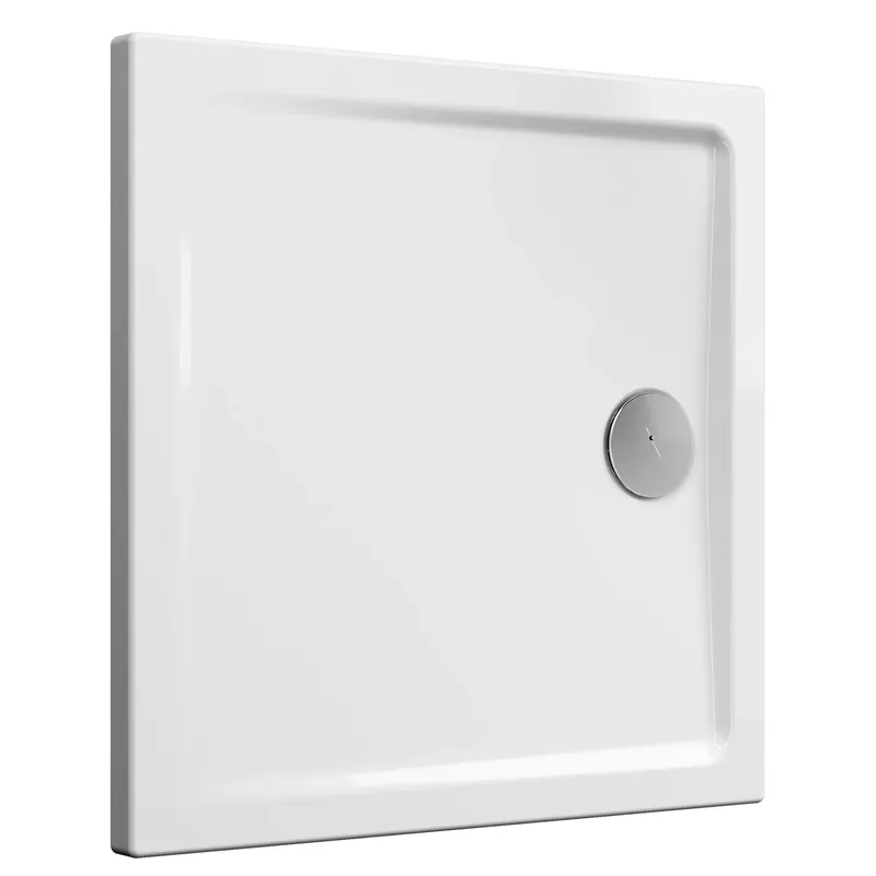 Gecertificeerd Piatto doccia bianco ceramica Cascade VitrA 80x100 cm