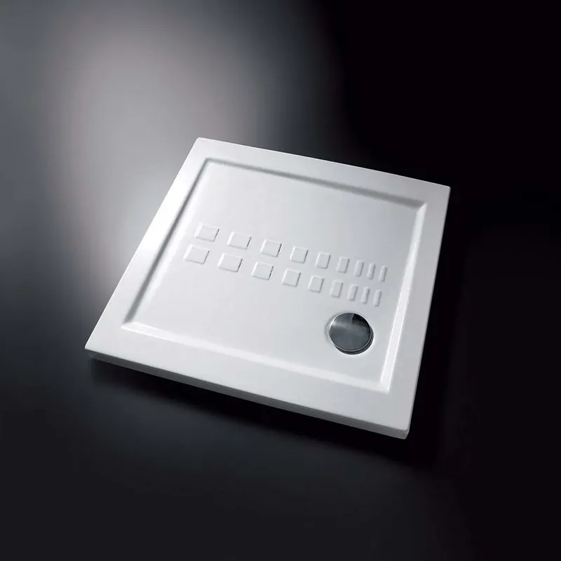 Piatto doccia bianco ceramica Ito Althea 70x100 cm Gratis Retour