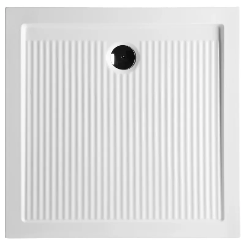 Piatto doccia bianco quadrato ceramica Ferdy Azzurra 70x70 cm Beperkt Aanbod