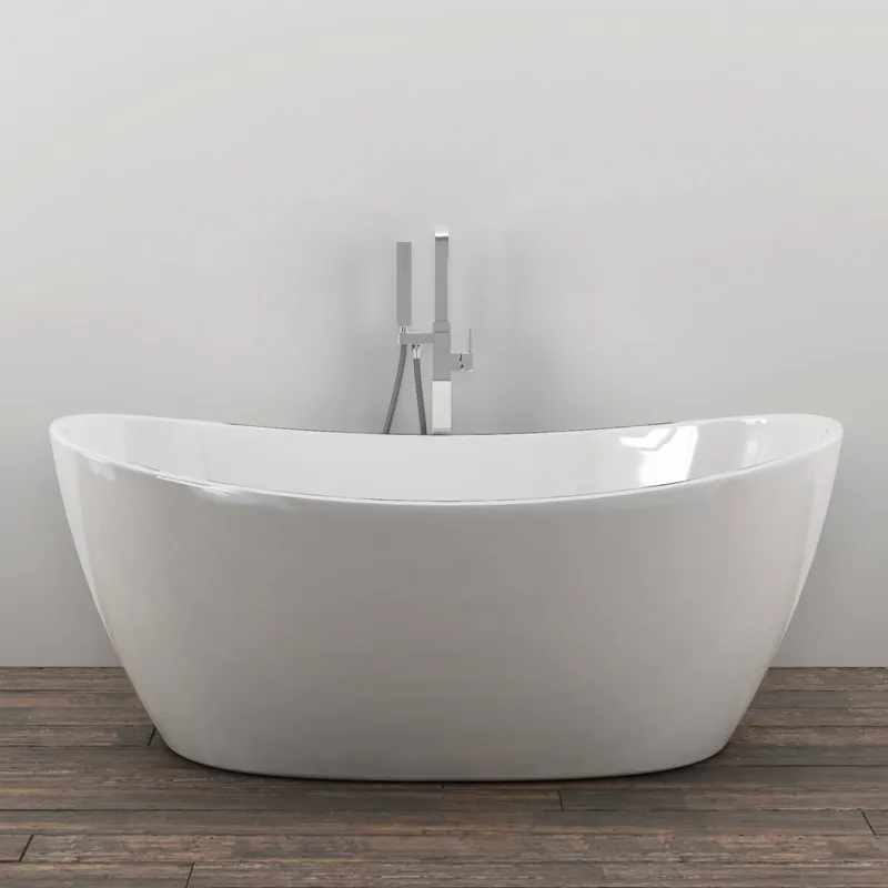 Vasca bagno freestanding ovale bianca Zanzibar Morini Vasca bagno freestanding ovale bianca Zanzibar Morini Echome Lage Prijs