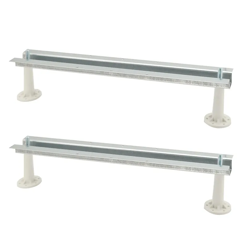 Merkproduct Kit piedini vasca bagno acrilico bianco Glass Kit piedini vasca bagno acrilico bianco Glass Echome