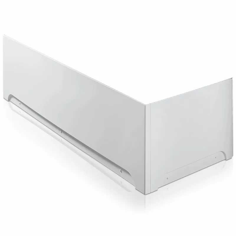 Voordeelprijs Pannello frontale laterale bianco guscio bagno Lis Glass 150 cm