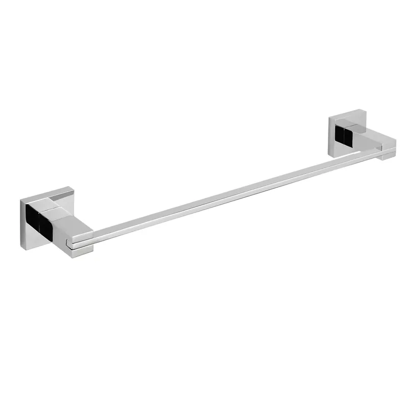 Porta asciugamani rettangolare in ottone cromato lucido AMG Morini 40 cm Uitverkoop