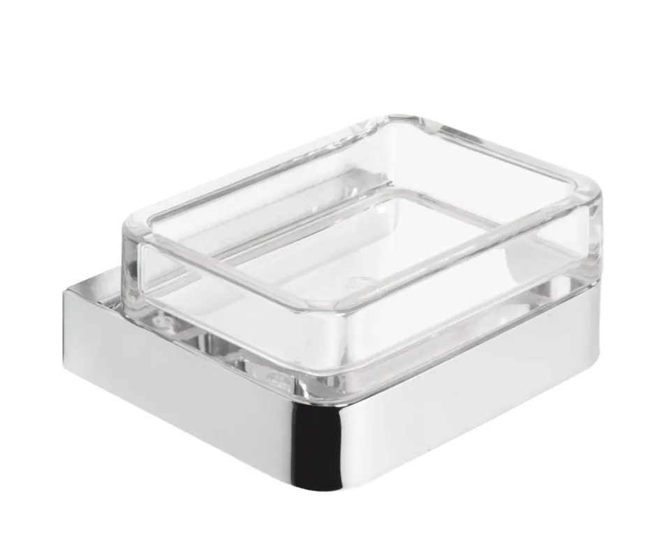 Porta sapone da bagno in acciaio cromato lucido Serie 25 Metaform Porta sapone da bagno in acciaio cromato lucido Serie 25 Metaform Echome Goedkoop