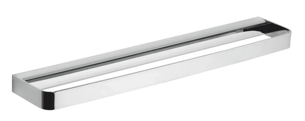 Porta asciugamani bagno in acciaio cromato lucido Serie 25 Metaform 25 cm Gecertificeerd