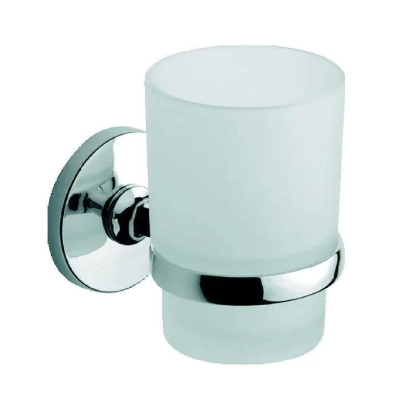 Actieprijs Porta bicchiere da bagno in ottone cromato lucido One Metaform Porta bicchiere da bagno in ottone cromato lucido One Metaform Echome