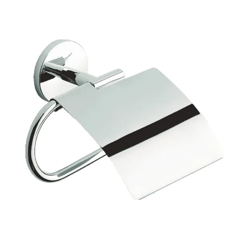 Populair Porta rotolo chiuso in ottone cromato lucido One Metaform Porta rotolo chiuso in ottone cromato lucido One Metaform Echome