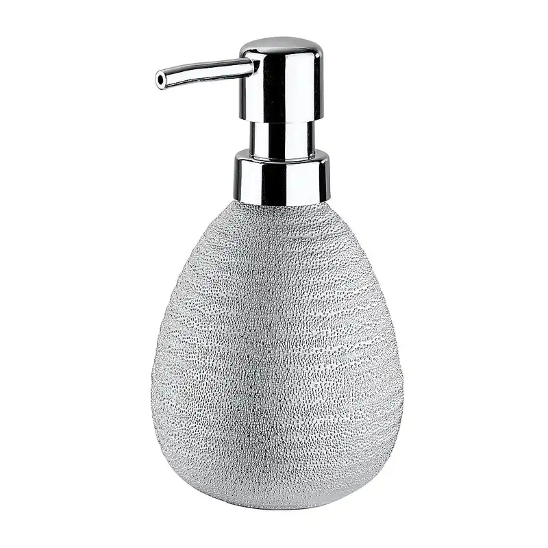 Dispenser sapone in ceramica argento Polaris Juwel Wenko Dispenser sapone in ceramica argento Polaris Juwel Wenko Echome Betrouwbaar