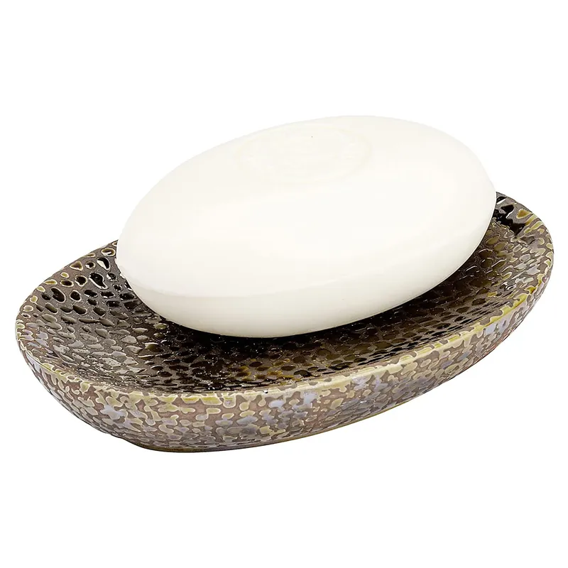 Koop Online Porta sapone in ceramica bronzo Polaris Marrakesh Wenko Porta sapone in ceramica bronzo Polaris Marrakesh Wenko Echome