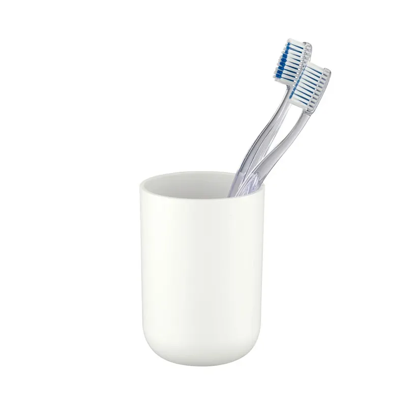 Porta bicchiere bagno in TPE bianco Brasil Wenko Porta bicchiere bagno in TPE bianco Brasil Wenko Echome Flitsaanbieding