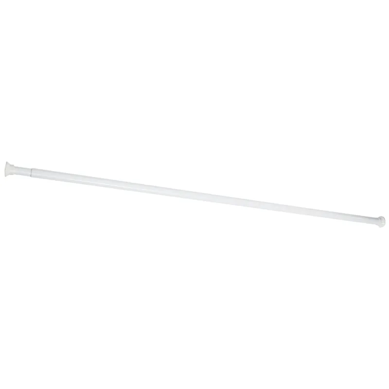 Betaalbaar Tubo bastone per tenda doccia in alluminio bianco Metaform 125÷225 cm