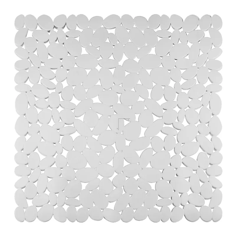 Finale Uitverkoop Tappetino da doccia quadrato con sassolini antiscivolo in PVC Saniplast Tappetino da doccia quadrato con sassolini antiscivolo in PVC Saniplast Echome