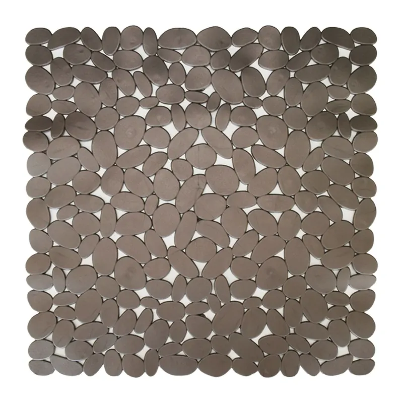Tappetino da doccia quadrato con sassolini antiscivolo in PVC Saniplast Tappetino da doccia quadrato con sassolini antiscivolo in PVC Saniplast Echome Laatste Versie