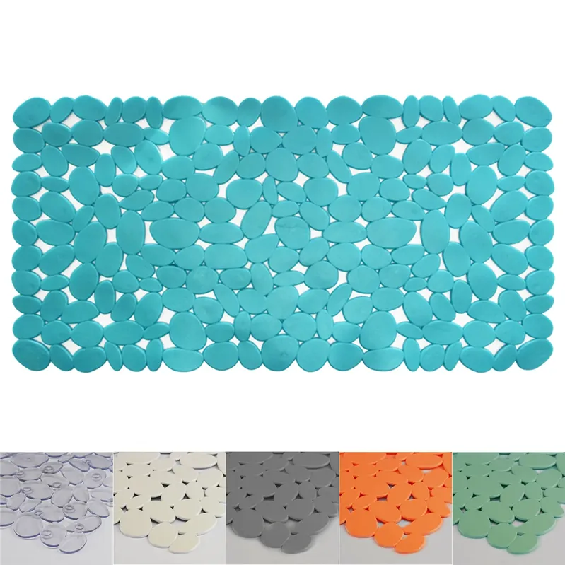 Tappetino da doccia rettangolare con sassolini antiscivolo in PVC Saniplast Tappetino da doccia rettangolare con sassolini antiscivolo in PVC Saniplast Echome Uitverkoop