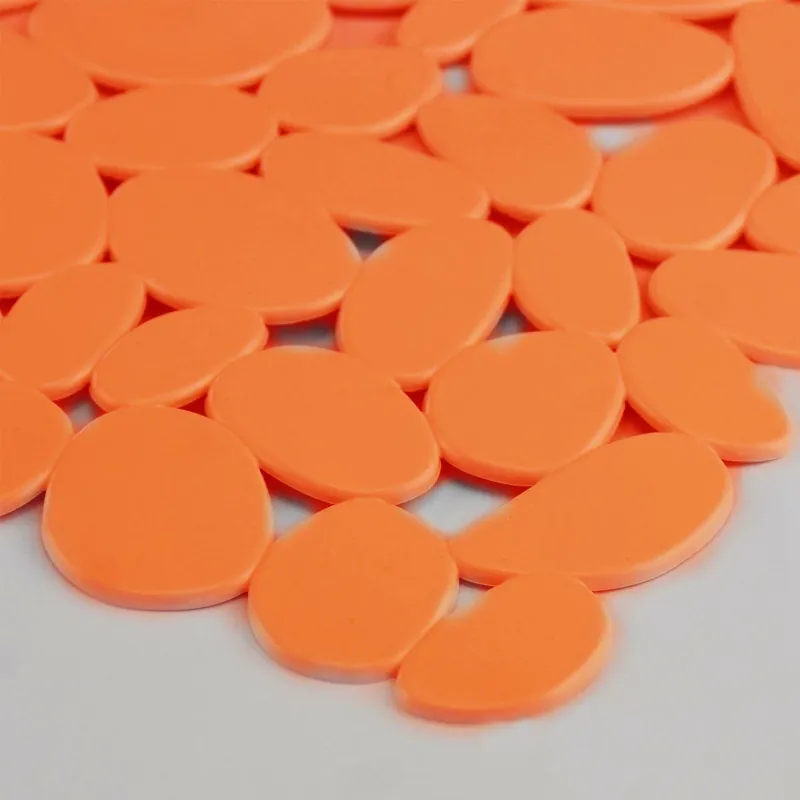 Rechtstreeks Van De Fabrikant Tappetino da doccia rettangolare con sassolini antiscivolo in PVC Saniplast Tappetino da doccia rettangolare con sassolini antiscivolo in PVC Saniplast Echome