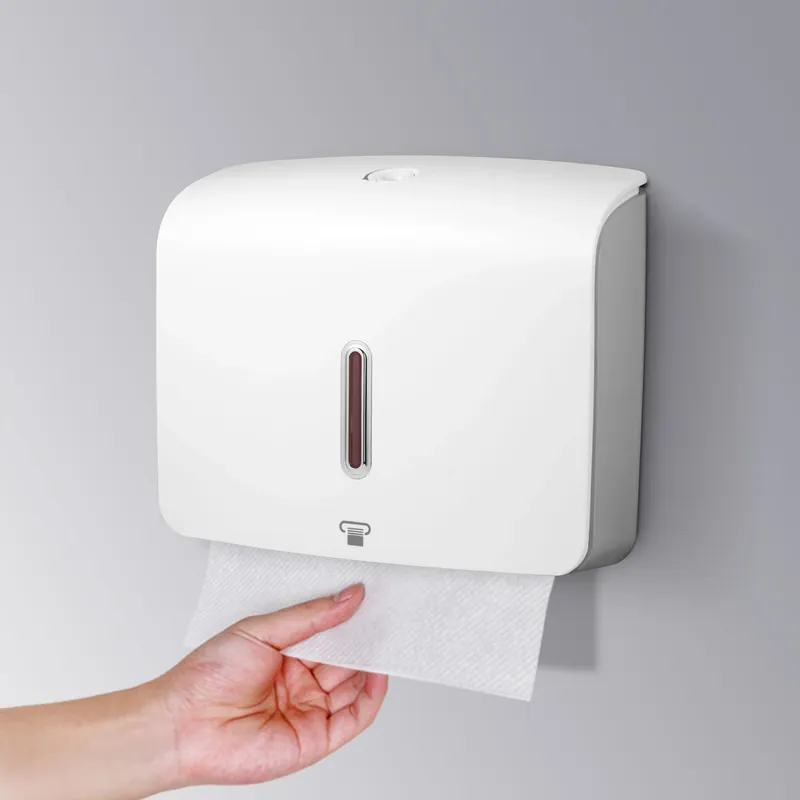 Dispenser per carta asciugamani in ABS bianco Deluxe Dispenser per carta asciugamani in ABS bianco Deluxe Echome Exclusieve Aanbieding