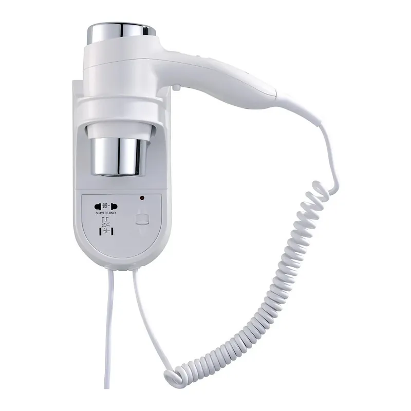 Meest Verkocht Asciugacapelli elettrico con pulsante in ABS bianco Plus Jet Asciugacapelli elettrico con pulsante in ABS bianco Plus Jet Echome