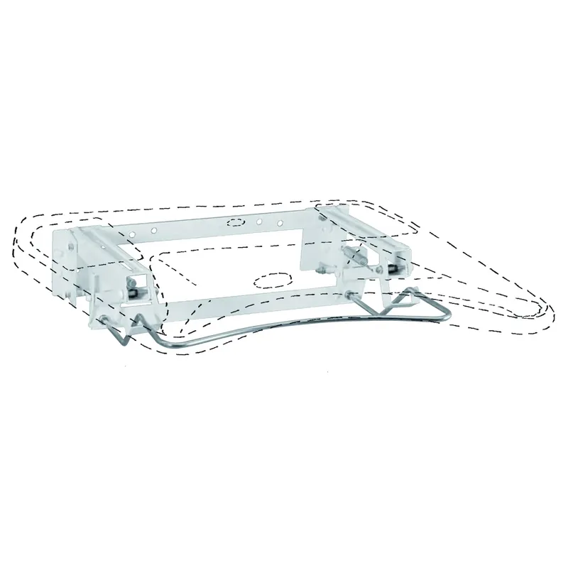 Staffe bianche pneumatiche lavabo bagno disabili Staffe bianche pneumatiche lavabo bagno disabili Echome Merkproduct