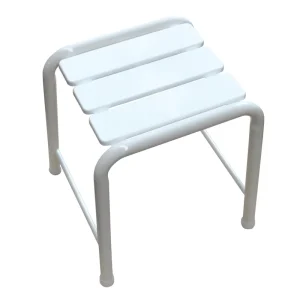 Express Levering Sgabello bianco doccia bagno Civita Sgabello bianco doccia bagno Civita Echome