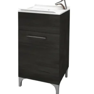 Mobiletto lavatoio bianco anta bagno Crea Savinidue Mobiletto lavatoio bianco anta bagno Crea Savinidue Echome Gecertificeerd