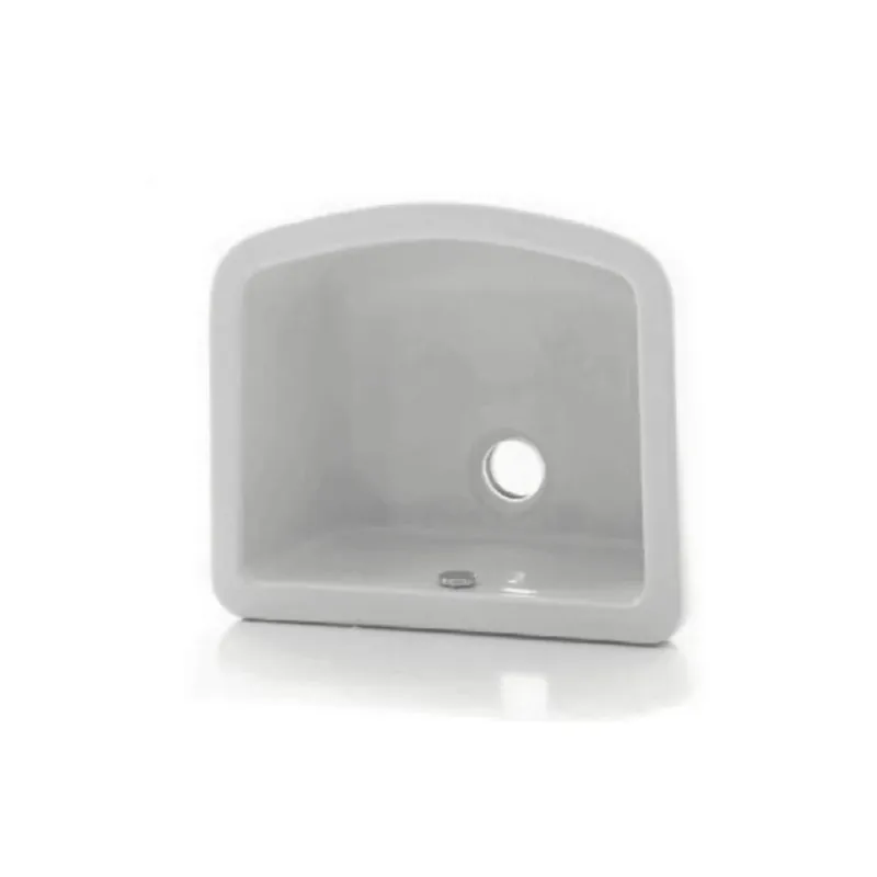 Bestel Nu Pilozzo lavapanni bianco lucido ceramica 46x40 cm