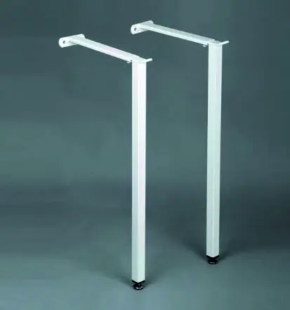 Premium Piedini regolabili acciaio bianco lavabo canale bagno Piedini regolabili acciaio bianco lavabo canale bagno Echome