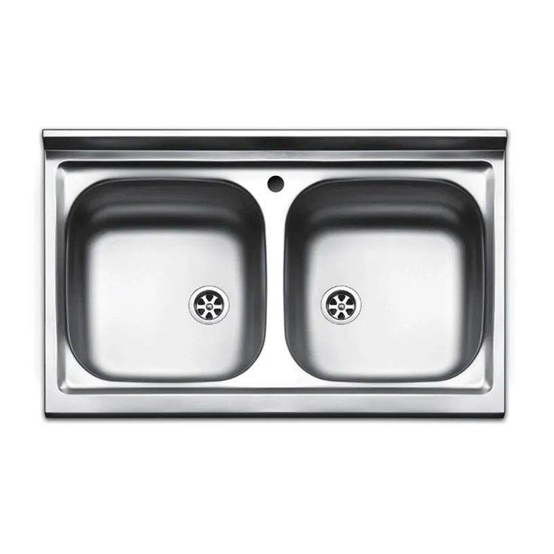 Lavello inox da appoggio doppia vasca Zan Lavello inox da appoggio doppia vasca Zan Echome Betaalbaar