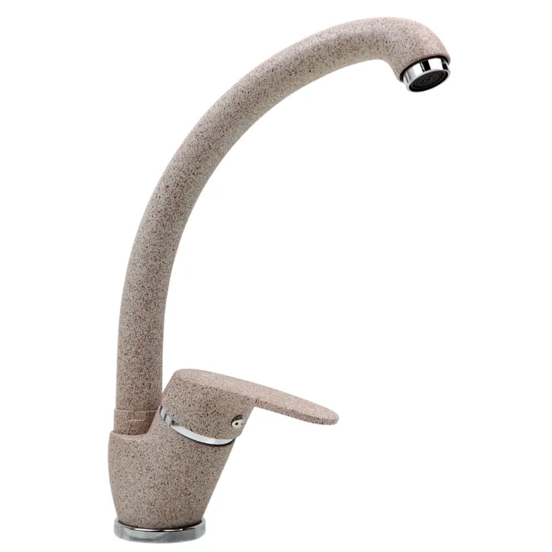 Miscelatore monocomando monoforo avena deep canna girevole Benny Miscelatore monocomando monoforo avena deep canna girevole Benny Echome Weekendaanbieding