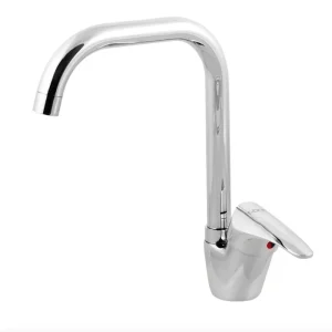 Miscelatore monocomando cromato canna girevole T-One Teorema Miscelatore monocomando cromato canna girevole T-One Teorema Echome Voordeelprijs