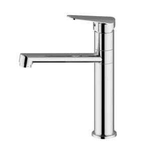 Snelle Levering Miscelatore monocomando cromato canna girevole Slyce Teorema Miscelatore monocomando cromato canna girevole Slyce Teorema Echome