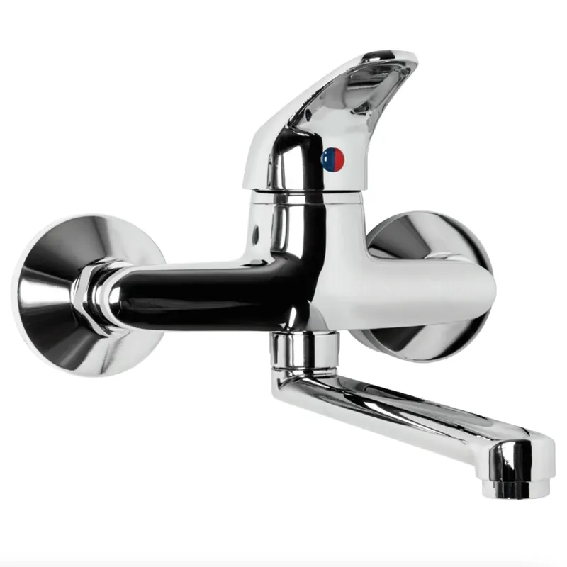 Miscelatore monocomando cromato girevole parete Emme Morini Miscelatore monocomando cromato girevole parete Emme Morini Echome Betaalbaar