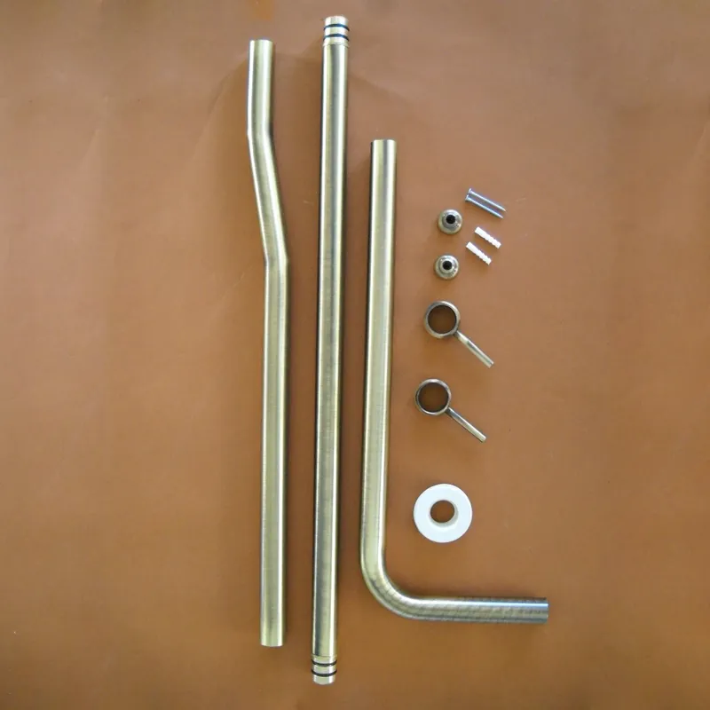 Koopje Tubo scarico discesa ottone cassetta alta WC Tubo scarico discesa ottone cassetta alta WC Echome